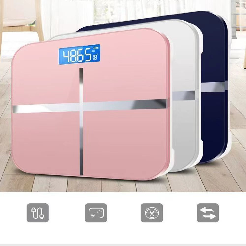 Body Fat Scale Smart - Weight Scale Loss Weighing Device LED