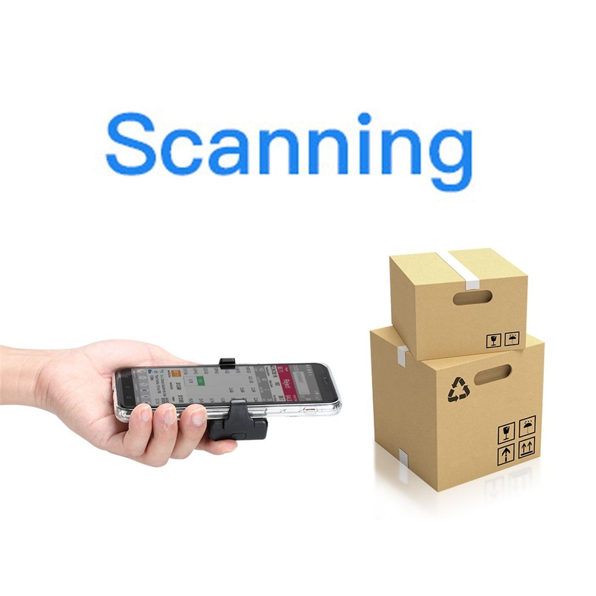 Barcode Scanner Wireless - B21B 2D Bluetooth Barcode Scanner Wireless