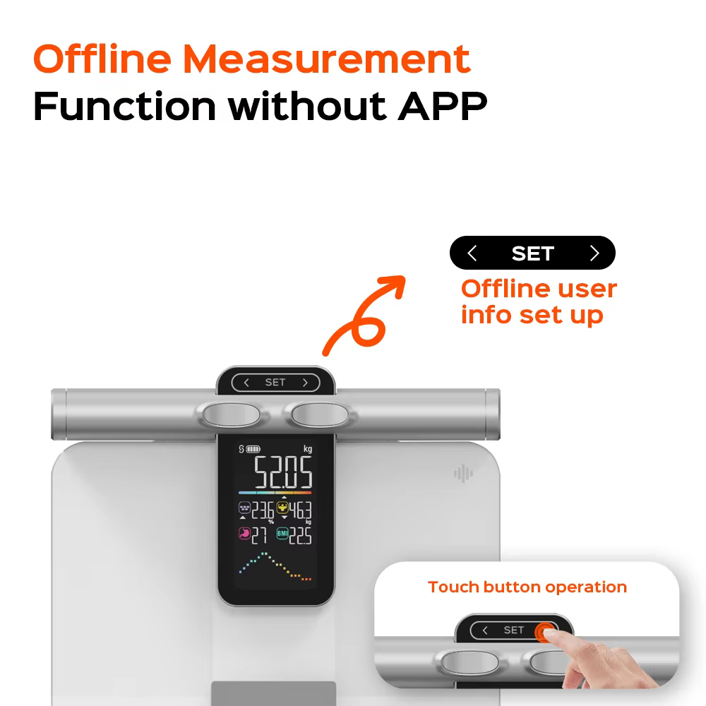 2025 New Offline Measurement F - Body Fat Scale Smart recension och pris