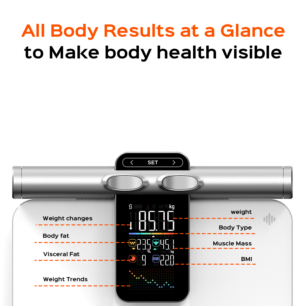 2025 New Offline Measurement F - Body Fat Scale Smart recension och pris