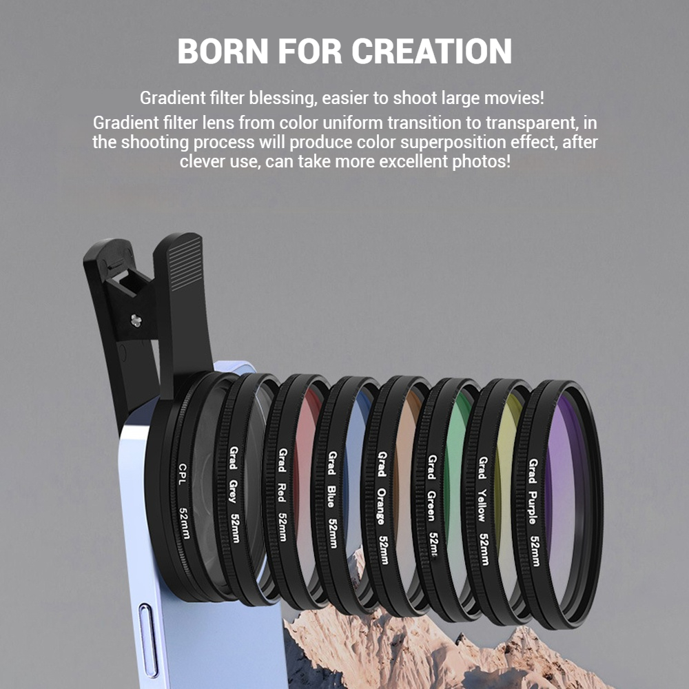 52MM Mobile Phone Lens Univers - Mobile Electronics Gadgets recension och pris