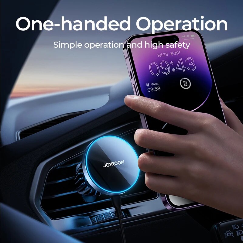 Joyroom Magnetic Car Phone Mou - Magnetic Charging Cable recension och pris