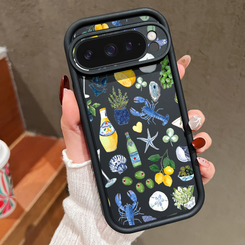 Ocean Whale Patterned TPU Phon - Google Pixel 9 recension och pris