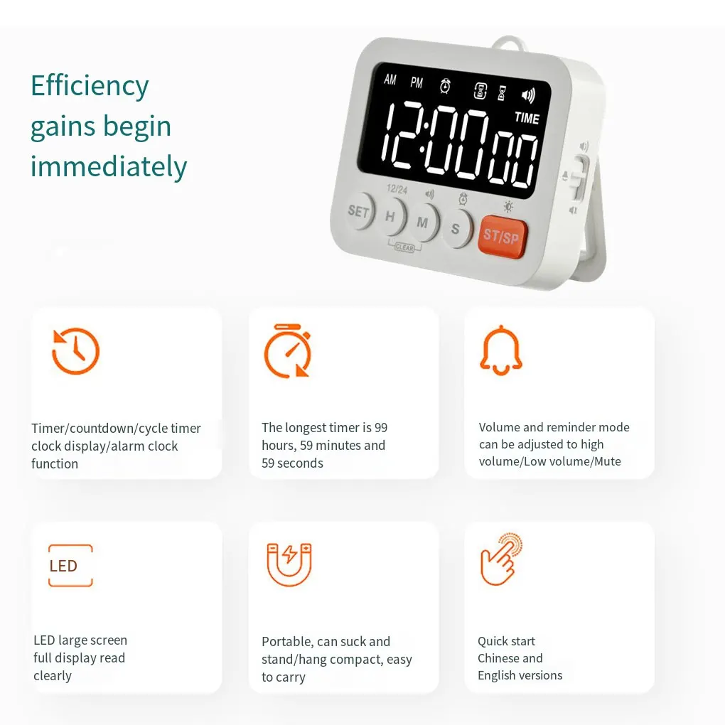Cooking Timer Digital Alarm Co - Electronics And Gadgets G recension och pris