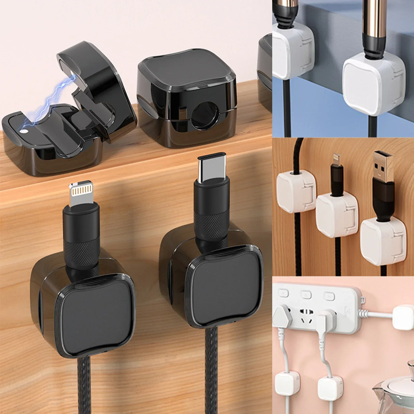24/6PCS Magnetic Cable Organis - Magnetic Charging Cable recension och pris