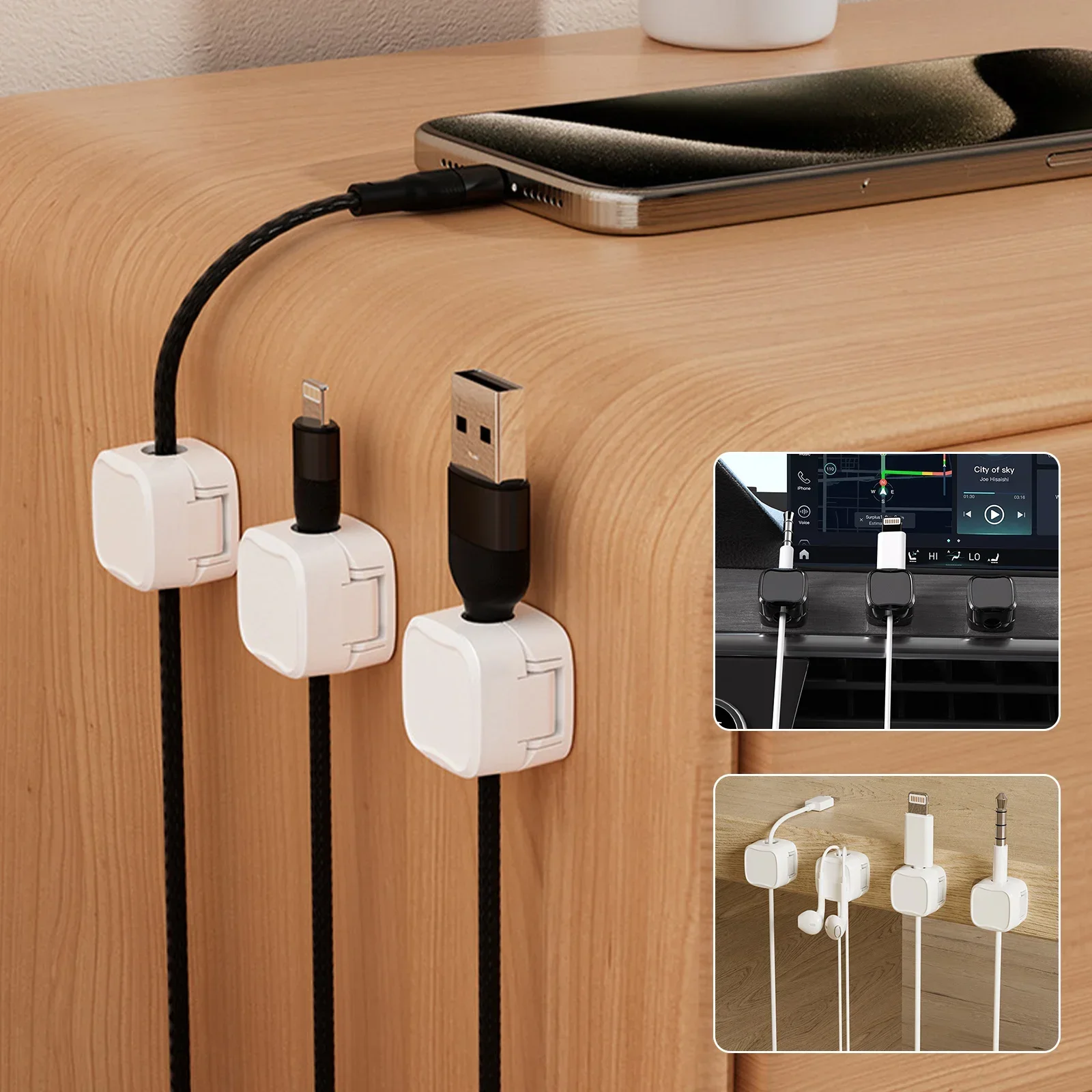 24/6PCS Magnetic Cable Organis - Magnetic Charging Cable recension och pris