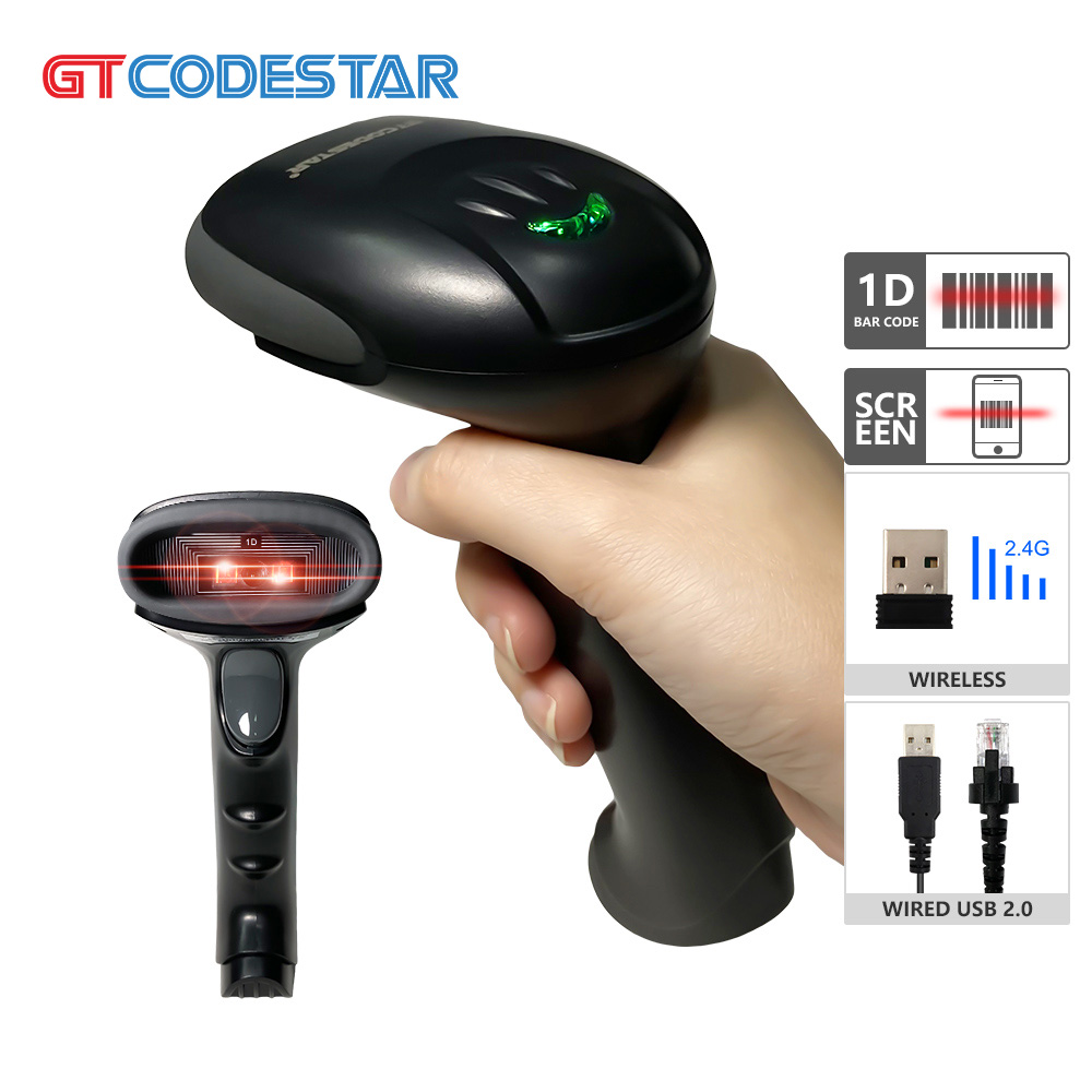 GTCODESTAR High Precision 1D   - Barcode Scanner Wireless recension och pris