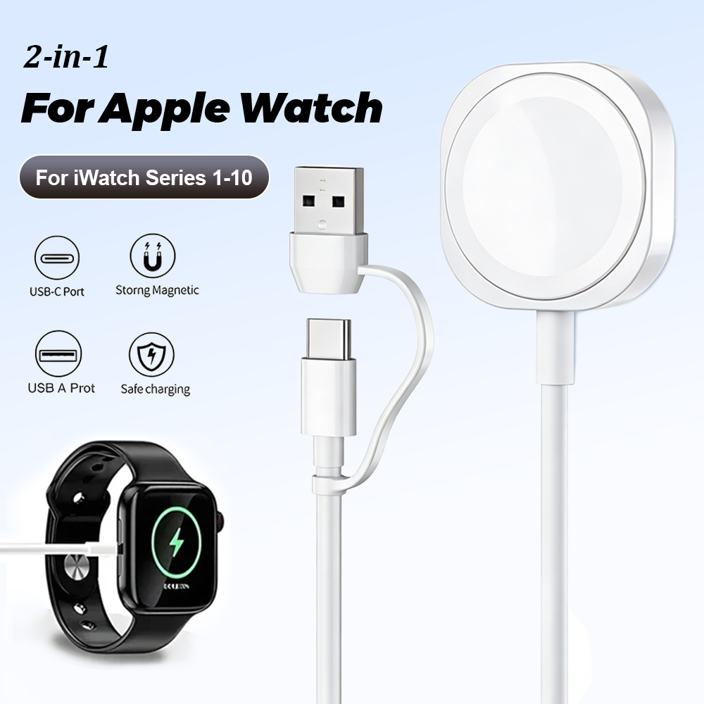 2 in 1 Magnetic Wireless USB A - Magnetic Charging Cable recension och pris