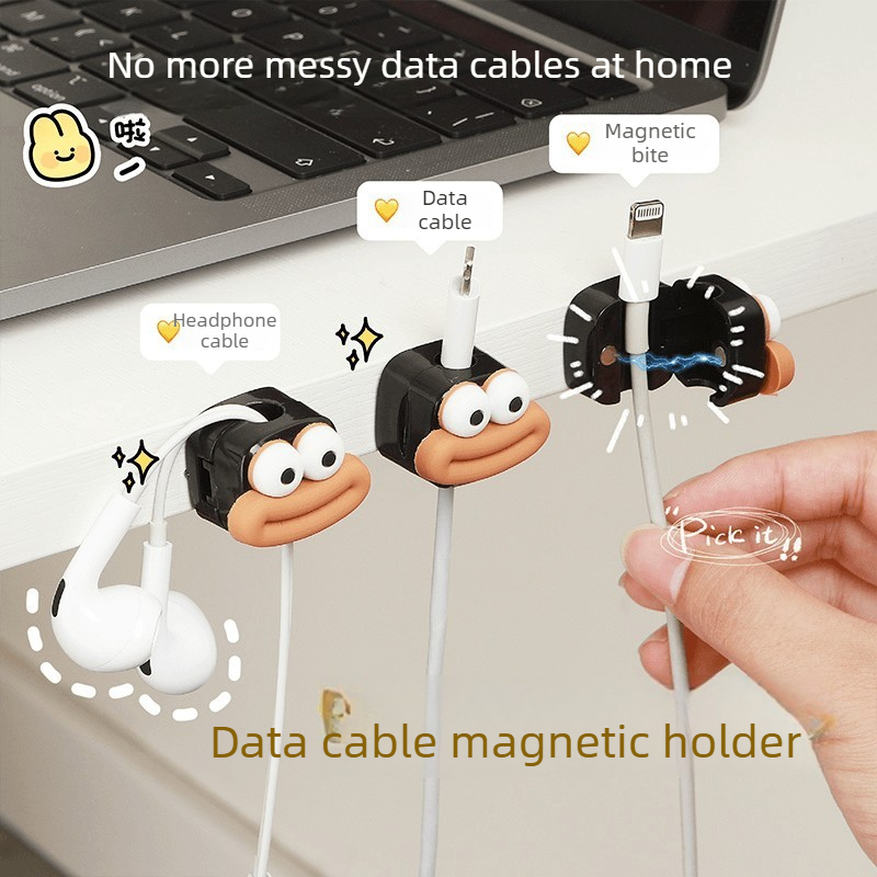 1/5/10pcs Magnetic Cable Clips - Magnetic Charging Cable recension och pris