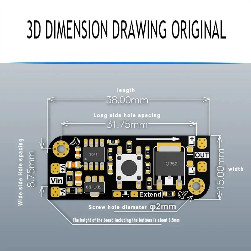 Micro Button Dimming Board Key - Electronics & Gadgets Starting With V recension och pris
