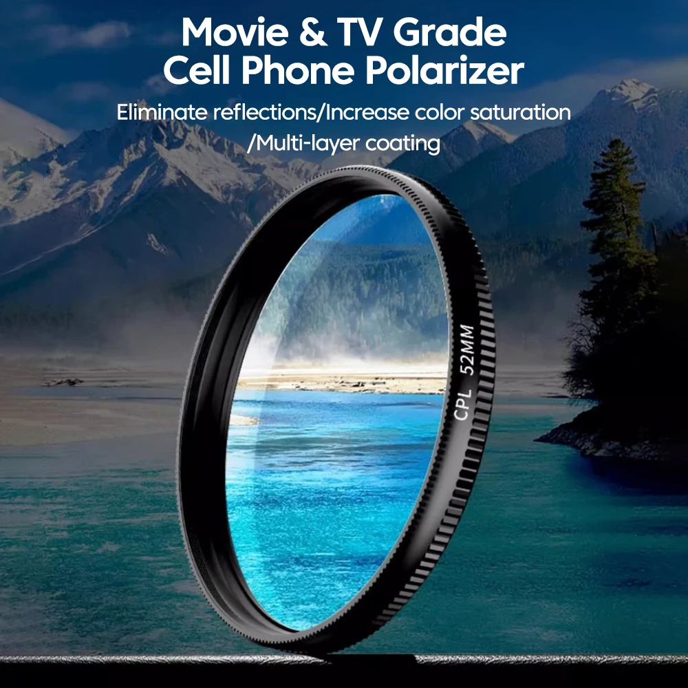 New 52mm CPL Mobile Phone Lens - Mobile Electronics Gadgets recension och pris